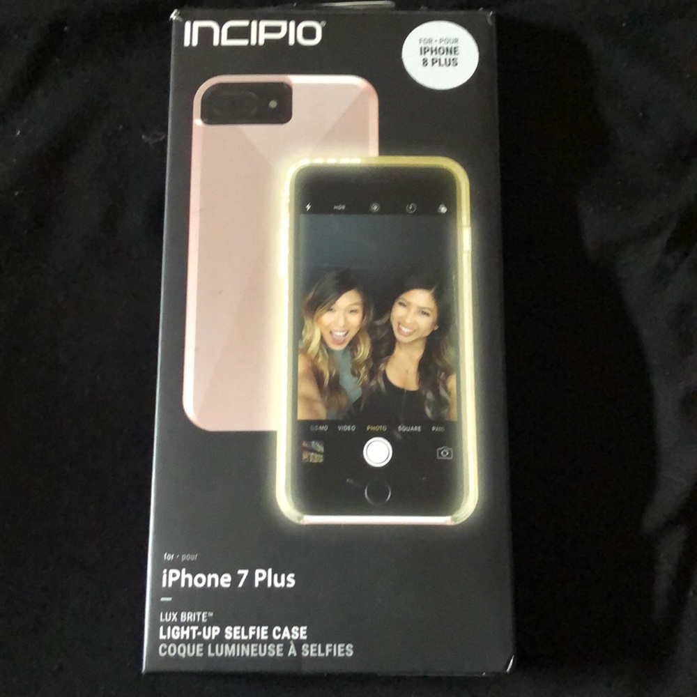 Incipio Light up Selfie Case for iPhone 7 Plus and 8 plus